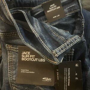 NWT W30L32 Silver Jeans Men's Jace Slim Bootcut Jeans